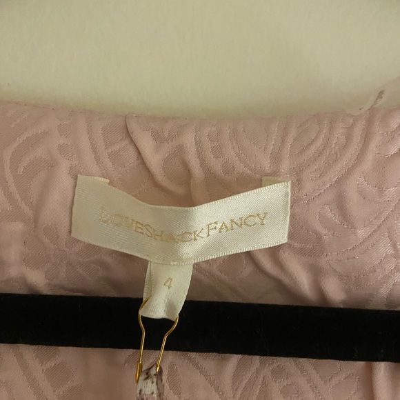 New LoveShackFancy Haveri Pink Mini Dress - Picture 7 of 9